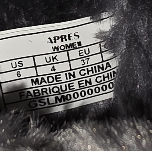 Apres by Lam 0 Soft Faux Fur Vegan/Man Made textile Booties NWOT Size 6 Womens - Picture 8 of 10